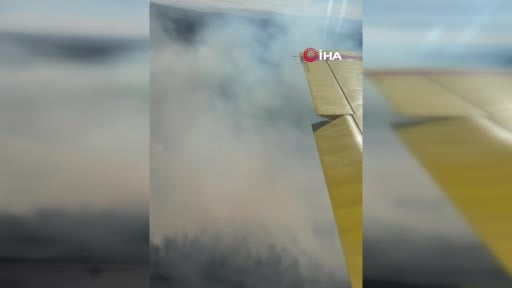 Büyükorhan’daki orman yangınına takviye ekipler sevk edildi