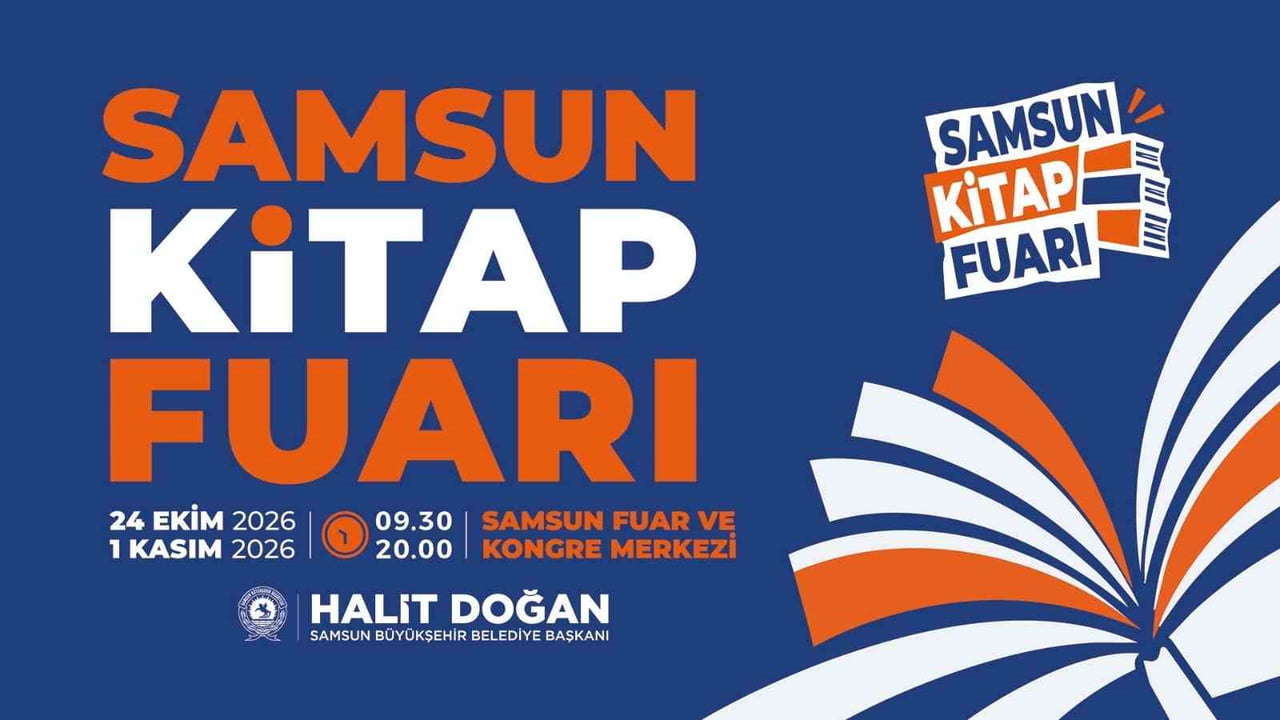 BÜYÜKŞEHİR BELEDİYESİ BU KEZ DE SAMSUN FUAR VE KONGRE MERKEZİ’NDE DÜZENLEYECEĞİ KİTAP FUARI İLE...