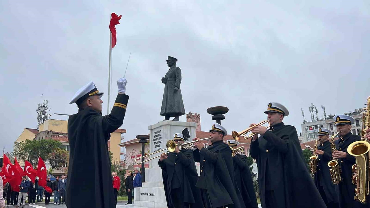 ÇANAKKALE’DE CUMHURİYET’İN 103’ÜNCÜ YILDÖNÜMÜNDE 29 EKİM CUMHURİYET BAYRAMI DOLAYISIYLA CUMHURİYET...