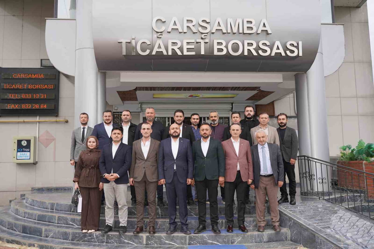 ÇARŞAMBA MÜFTÜSÜ CEMAL UZUN İLE ÇARŞAMBA GENÇ İŞ ADAMLARI DERNEĞİ (ÇARGİAD) YÖNETİM KURULU BAŞKANI...