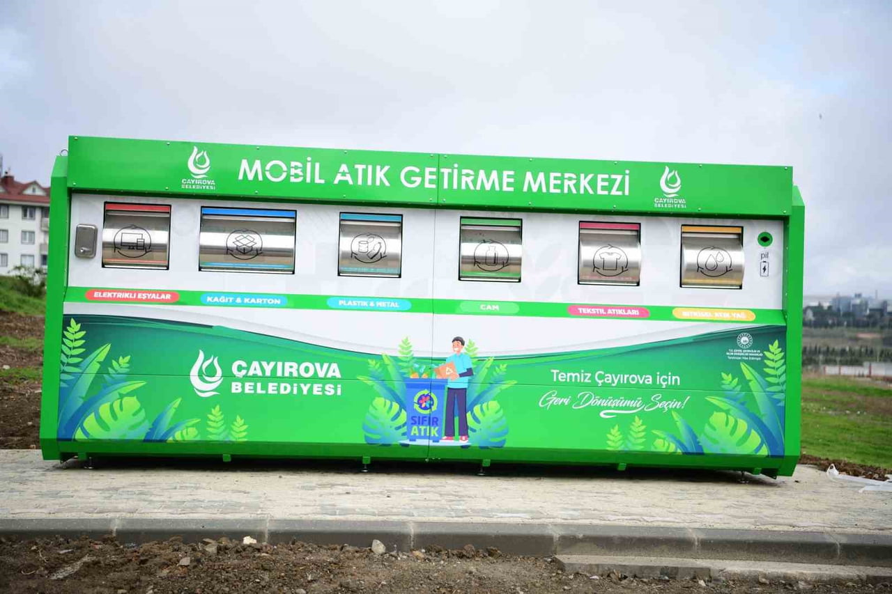 ÇAYIROVA BELEDİYESİ, KULLANILMAYAN ELEKTRONİK EŞYALARIN ÇEVREYE ZARAR VERMEDEN TOPLANMASI VE GERİ...