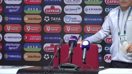 Çaykur Rizespor Yardımcı Antrenörü Ekrem Dağ, Trabzonspor'a 4-3 mağlup oldukları maçın ardından...