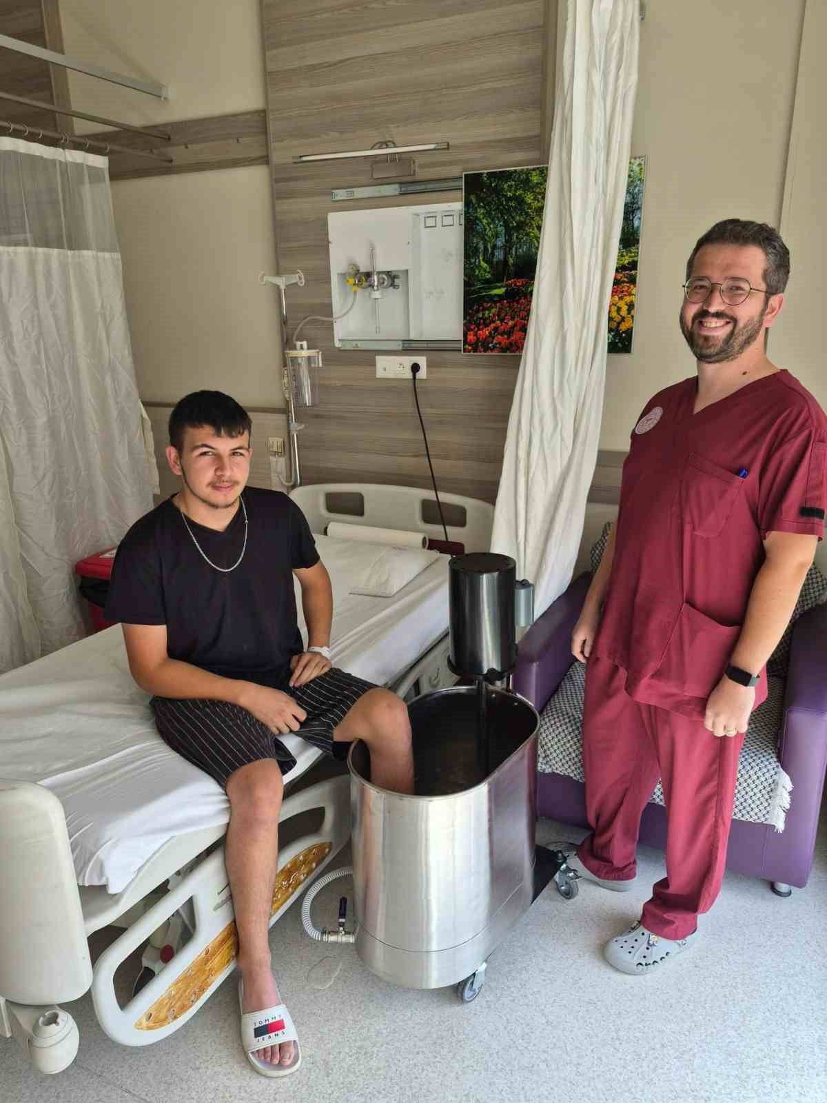 ÇİVRİL HASTANESİ’NE ÜÇ YENİ FİZİK TEDAVİ CİHAZI