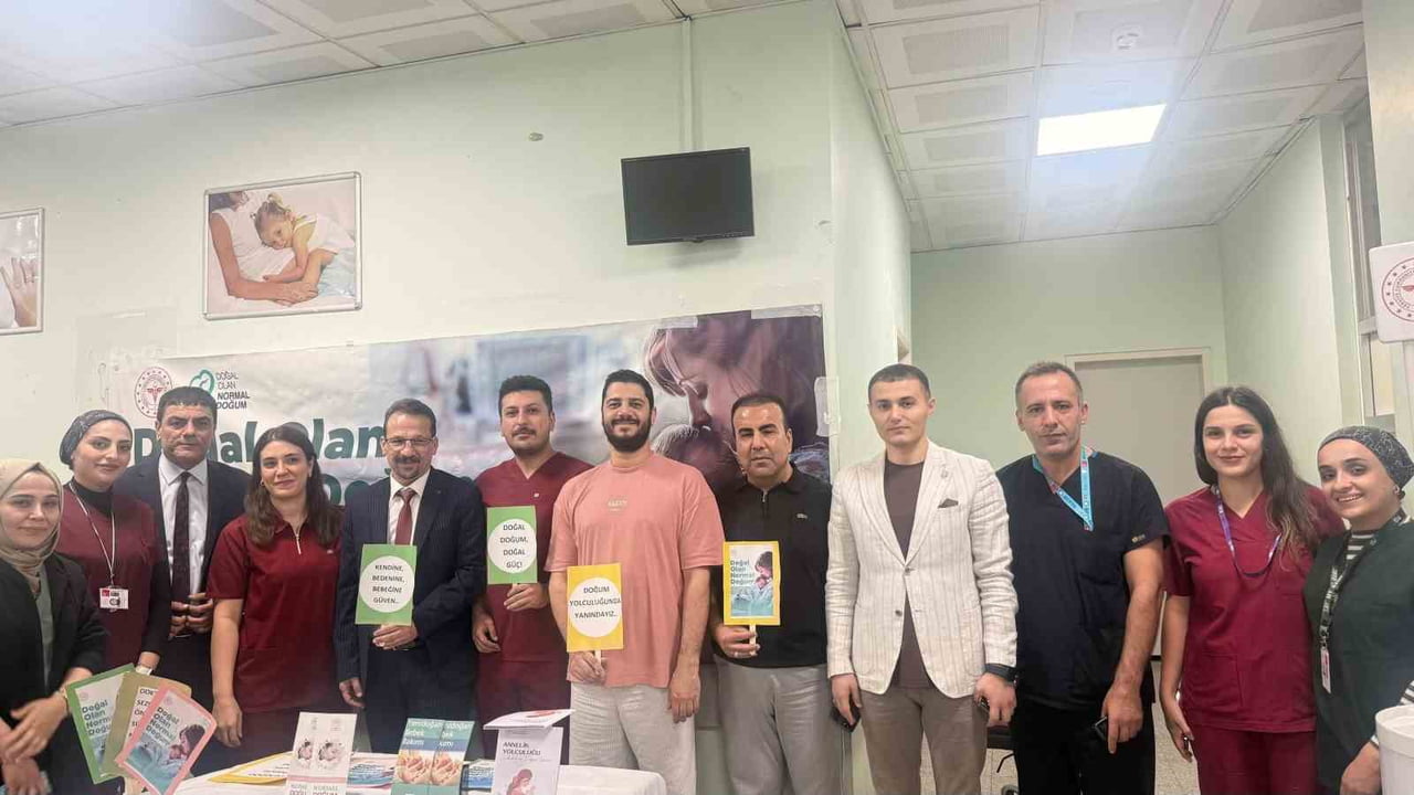 CİZRE’DE “1-7 EKİM NORMAL DOĞUM HAFTASI” KAPSAMINDA DÜZENLENEN ETKİNLİKTE ANNE ADAYLARI, NORMAL...