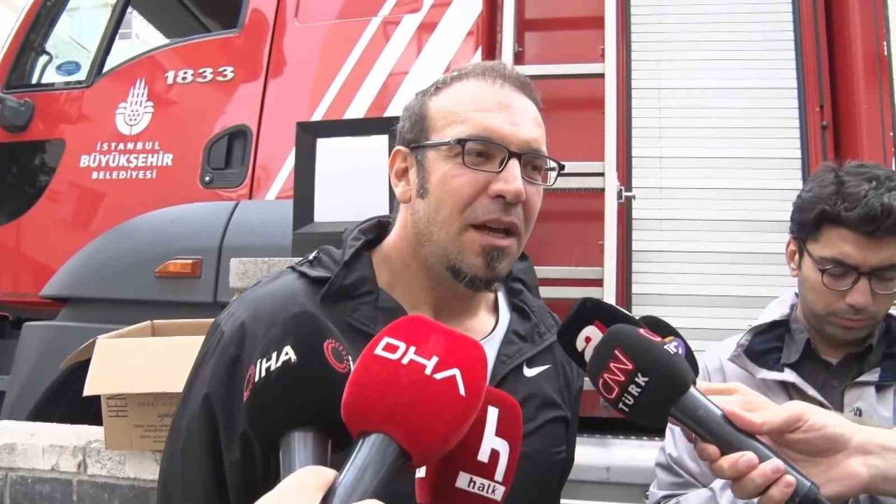 ÇÖKEN BİNADAN KURTARILAN TOLGA GÜRPINAR AÇIKLAMALARDA BULUNDU