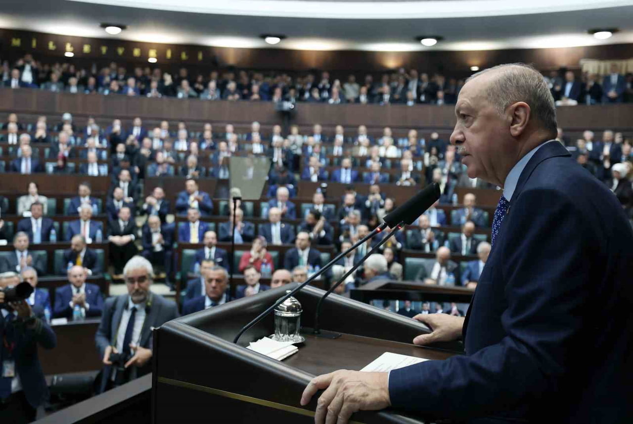 CUMHURBAŞKANI ERDOĞAN, AK PARTİ GRUP TOPLANTISINDA KONUŞTU