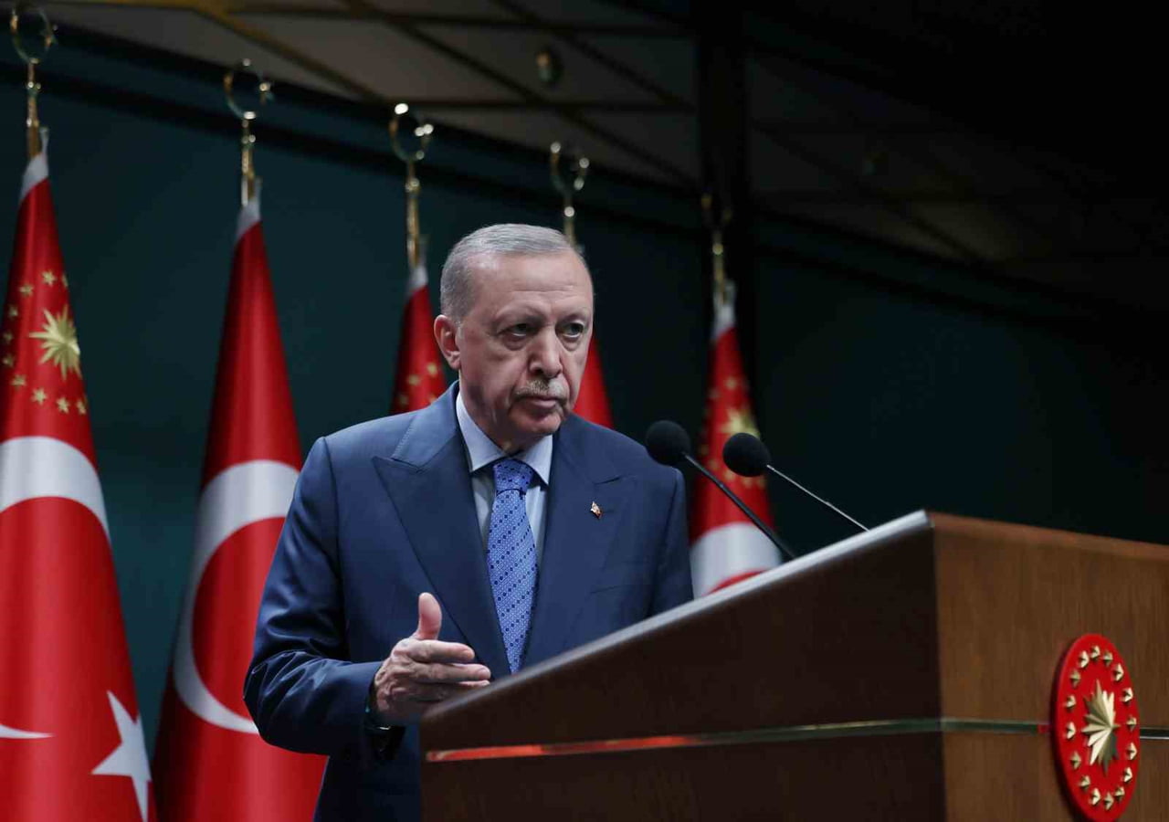 CUMHURBAŞKANI RECEP TAYYİP ERDOĞAN, CUMHURBAŞKANLIĞI KÜLLİYESİNDE GERÇEKLEŞTİRİLEN KABİNE...