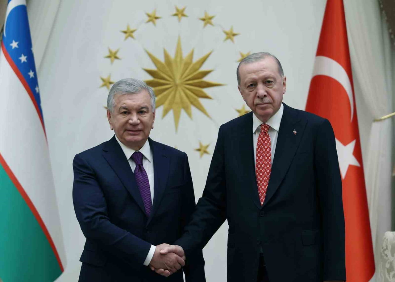 CUMHURBAŞKANI RECEP TAYYİP ERDOĞAN, ÖZBEKİSTAN CUMHURBAŞKANI ŞEVKET MİRZİYOYEV İLE...