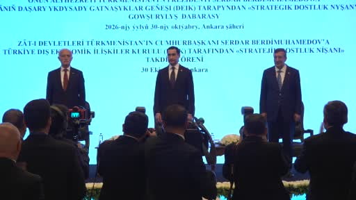 Cumhurbaşkanı Yardımcısı Yılmaz: "Türkmenistan, bölgesinin en hızlı büyüyen ekonomilerinden biri...