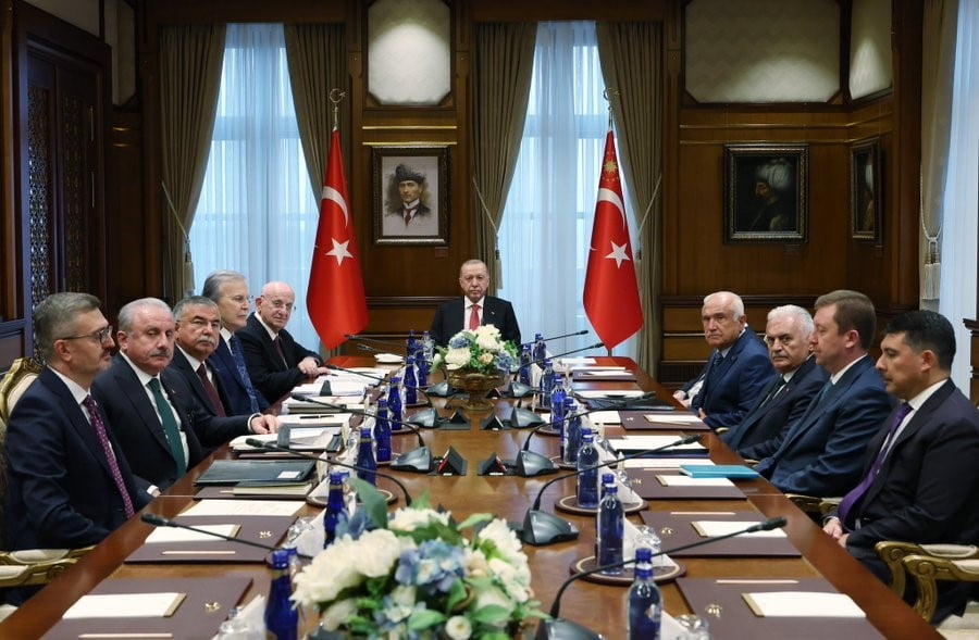 CUMHURBAŞKANLIĞI İLETİŞİM BAŞKANI BURHANETTİN DURAN, CUMHURBAŞKANI RECEP TAYYİP ERDOĞAN...