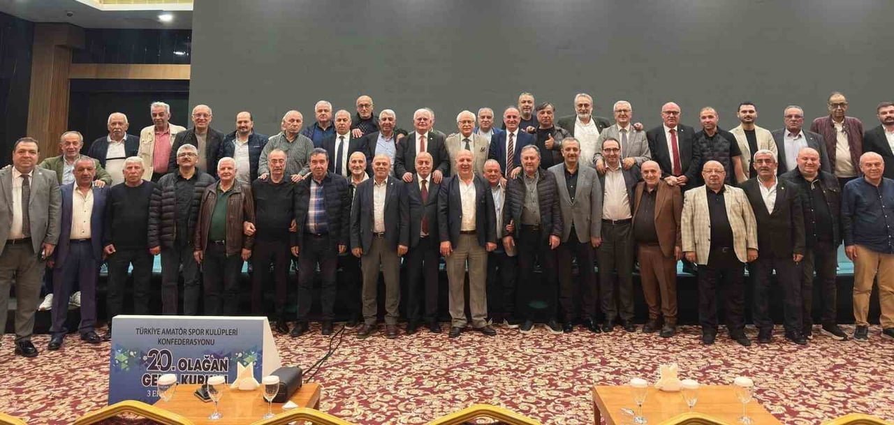 DENİZLİ AMATÖR SPOR KULÜPLERİ FEDERASYONU BAŞKANI FEYYAZ CEŞEN, SON YAPILAN TASKK GENEL KURULU’NDA...
