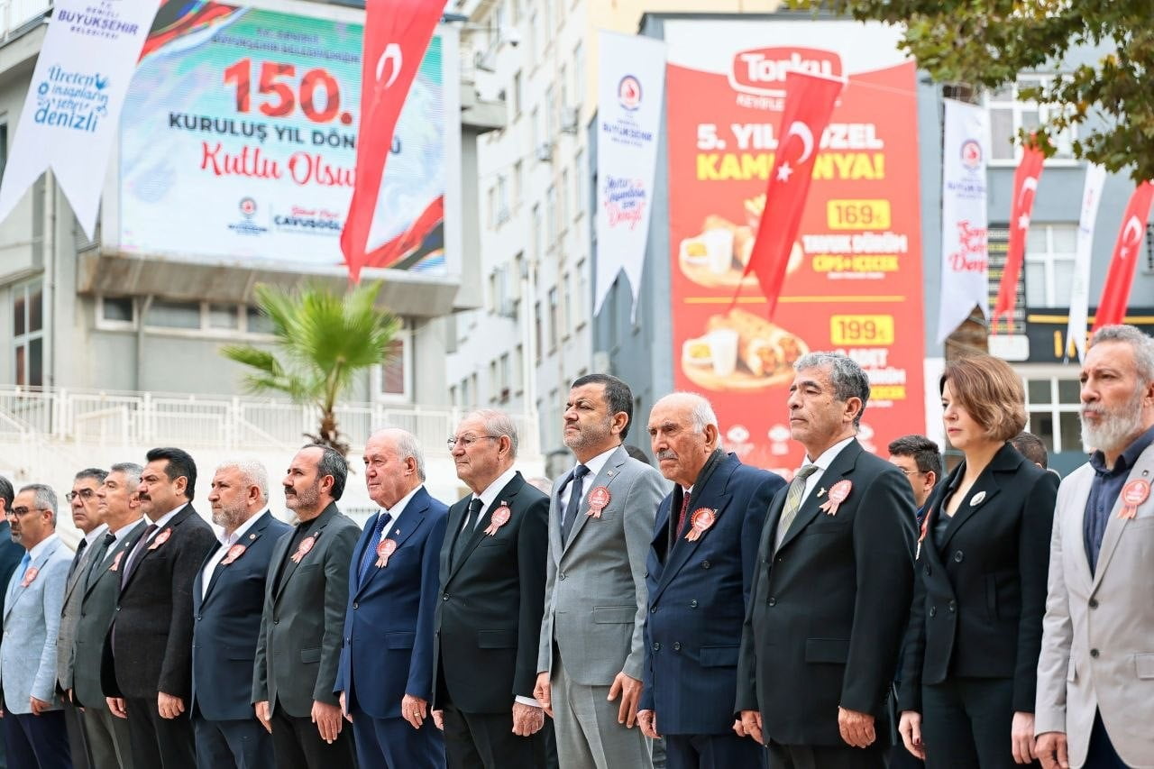 DENİZLİ BELEDİYE TEŞKİLATI’NIN 150. YILI TÖRENLE KUTLANDI DENİZLİ’NİN 150 YILLIK GURUR...