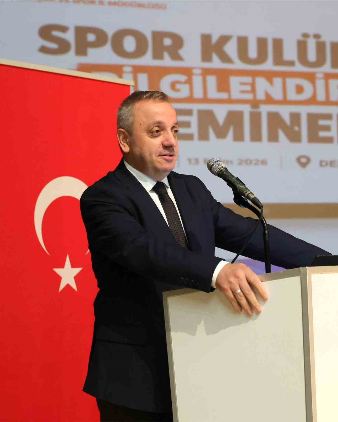 DENİZLİ GENÇLİK SPOR MÜDÜRÜ SÜLEYMAN ERDOĞAN