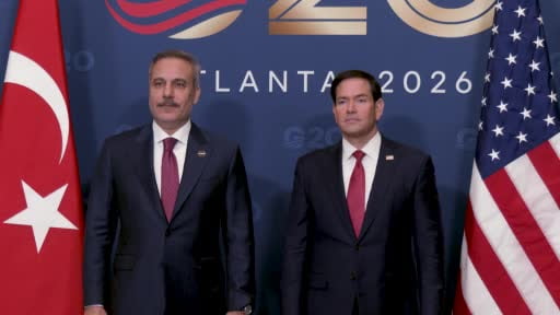 Dışişleri Bakanı Hakan Fidan, ABD’de düzenlenen G20 Dışişleri Bakanları Toplantısı marjında ABD...