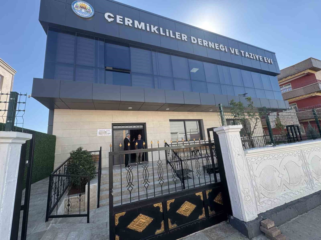 DİYARBAKIR'DA ÇERMİKLİLER DERNEĞİ VE YAS EVİ HİZMETE GİRDİ.