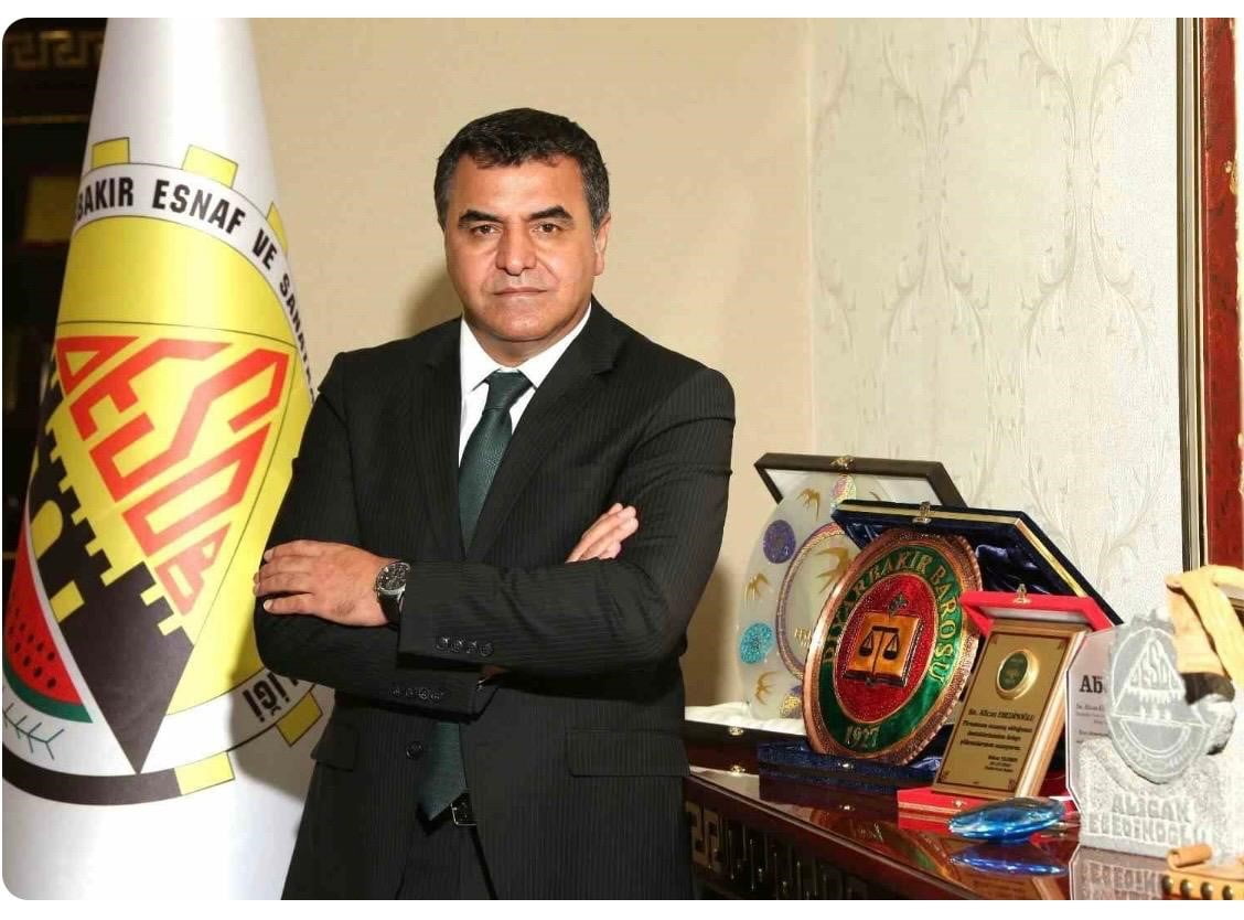 DİYARBAKIR ESNAF VE SANATKARLAR ODALARI BİRLİĞİ BAŞKANI (DESOB) BAŞKANI ALİCAN EBEDİNOĞLU...