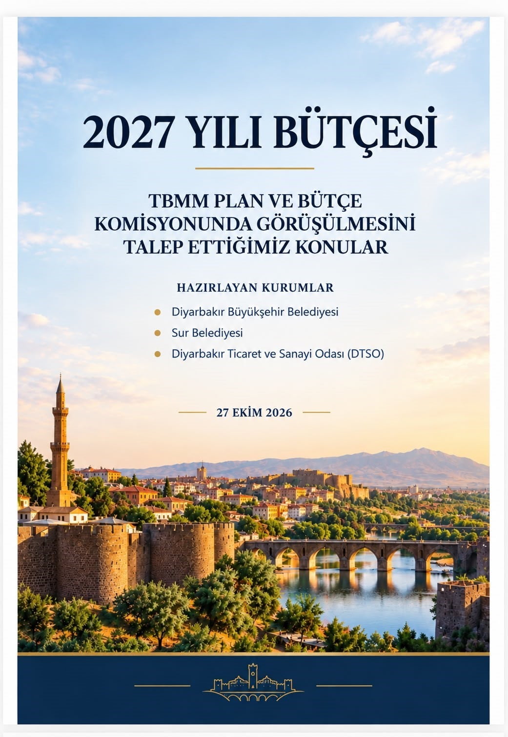 DİYARBAKIR TİCARET VE SANAYİ ODASI BAŞKANLIĞI, DİYARBAKIR BÜYÜKŞEHİR BELEDİYESİ VE SUR...