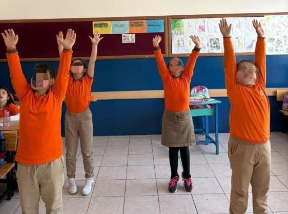 DÜZCE'DE MAHALLEMDE HAREKET VAR PROJESİ KAPSAMINDA KAYNAŞLI İLKOKULU'NDA ÖĞRENCİLERE FİZİKSEL...