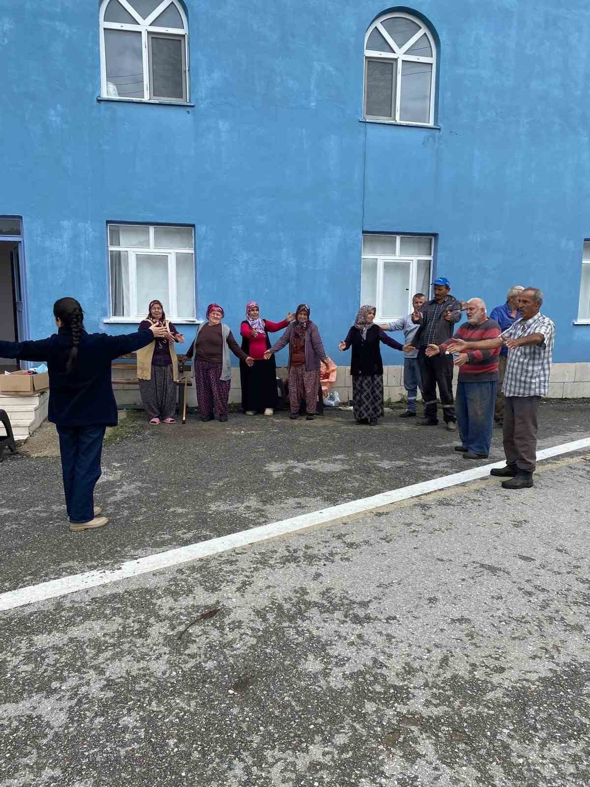DÜZCE’NİN YIĞILCA İLÇESİNDE “MAHALLEMDE HAREKET VAR” ETKİNLİĞİ KAPSAMINDA 60 YAŞ VE ÜZERİ...