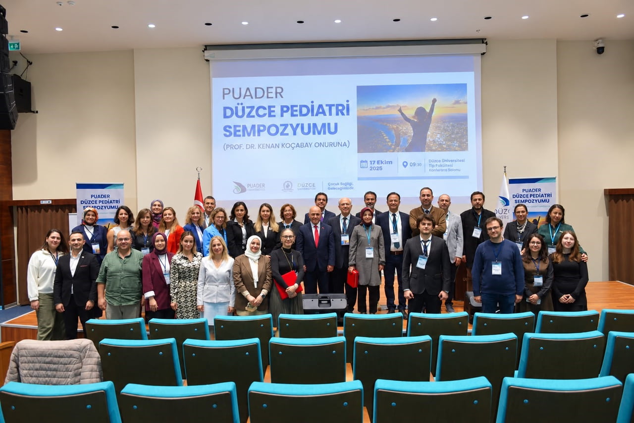 DÜZCE ÜNİVERSİTESİ TIP FAKÜLTESİ EV SAHİPLİĞİNDE VE PEDİATRİ UZMANLIK AKADEMİSİ DERNEĞİ’NİN...