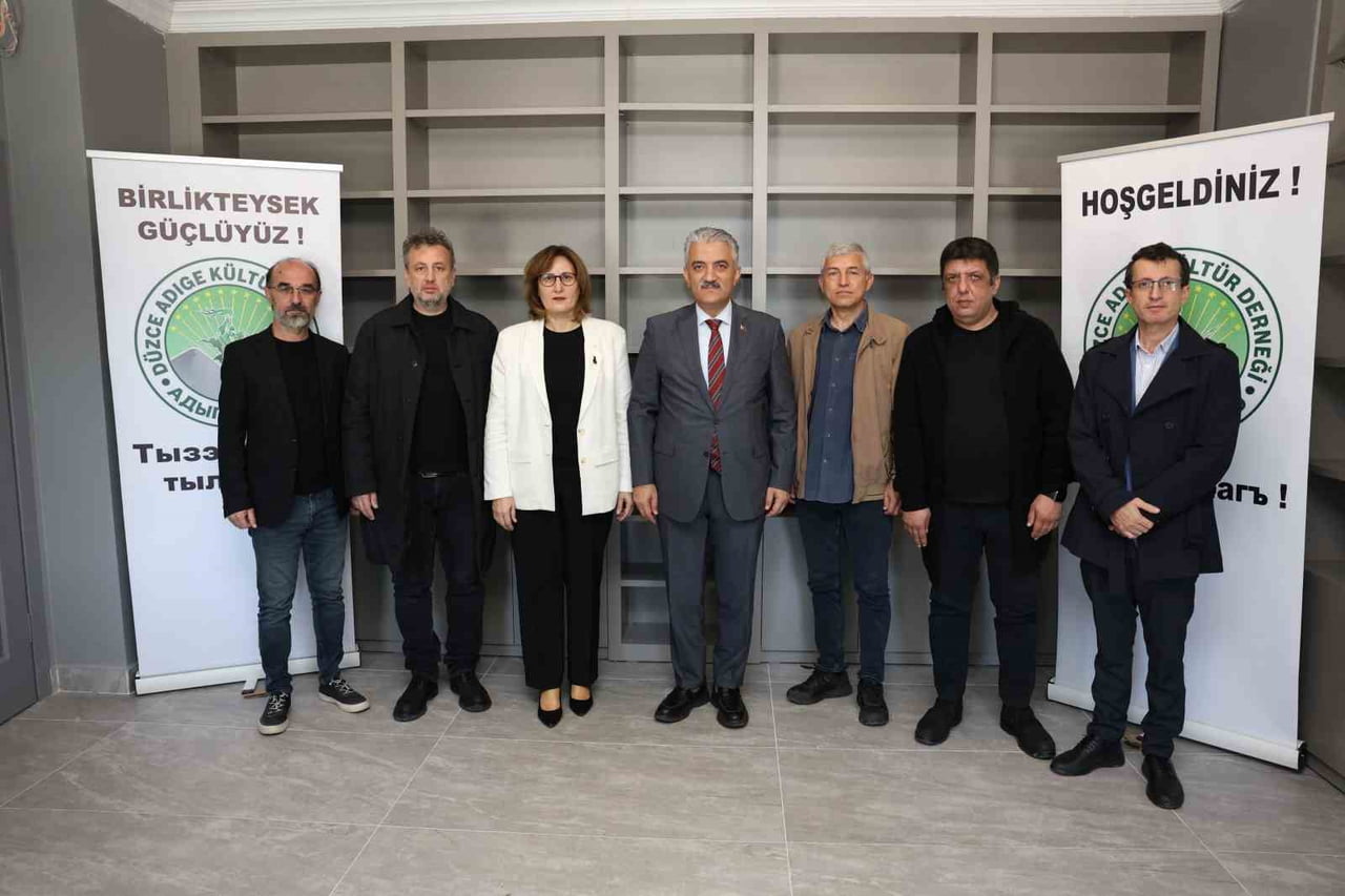 DÜZCE VALİSİ MEHMET MAKAS, ARAPÇİFTLİĞİ MAHALLESİ’NDE BULUNAN DÜZCE ADİGE (ÇERKES) KÜLTÜR...