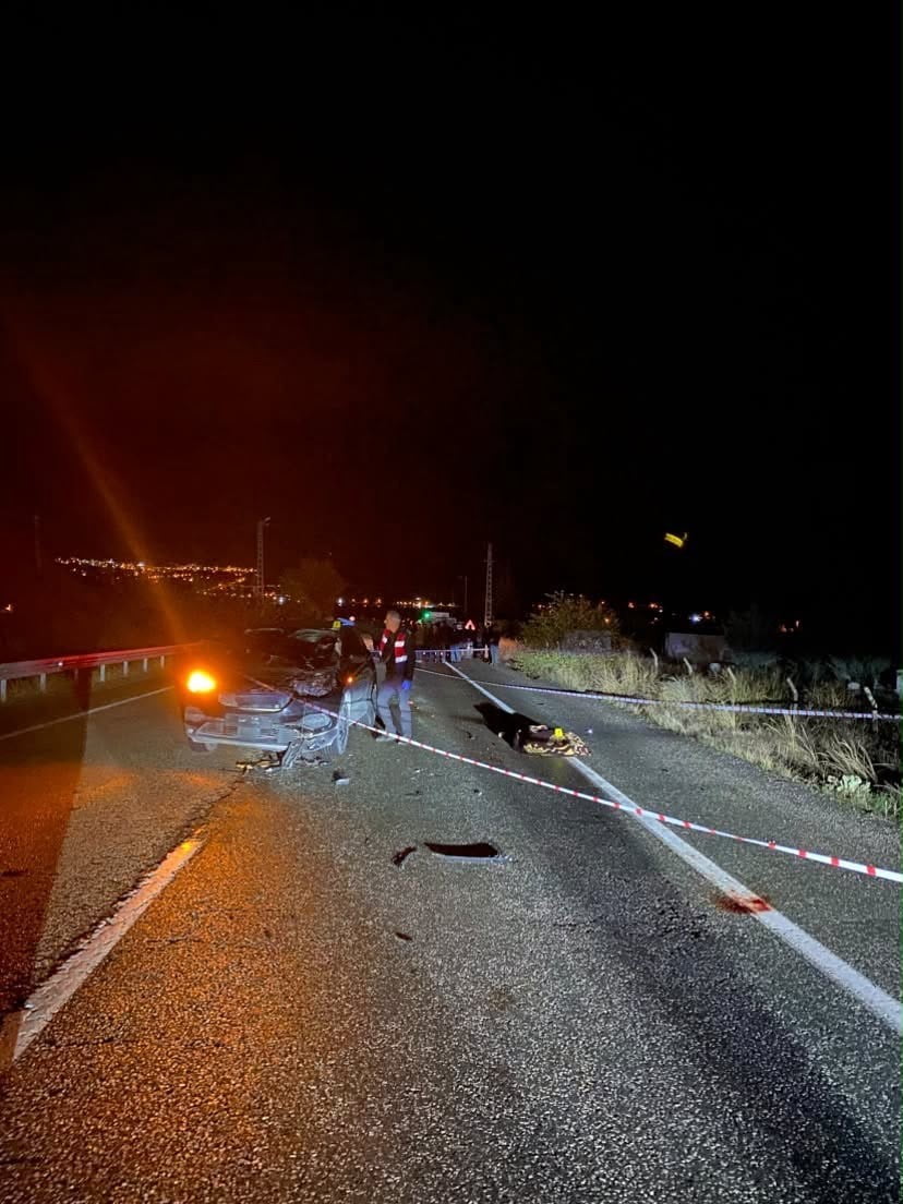 ELAZIĞ’DA YOLUN KARŞISINA GEÇMEYE ÇALIŞAN ŞAHIS, OTOMOBİL ÇARPMASI SONUCU HAYATINI...