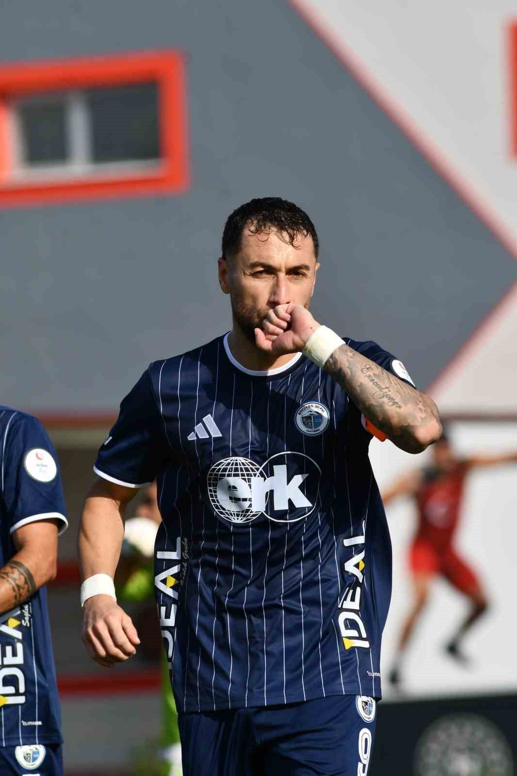 ERCİYES 38 FSK TAKIM KAPTANI ARTUN AKÇAKIN, ADANASPOR MAÇINDA HAT-TRİCK YAPARAK LİGDEKİ GOL...