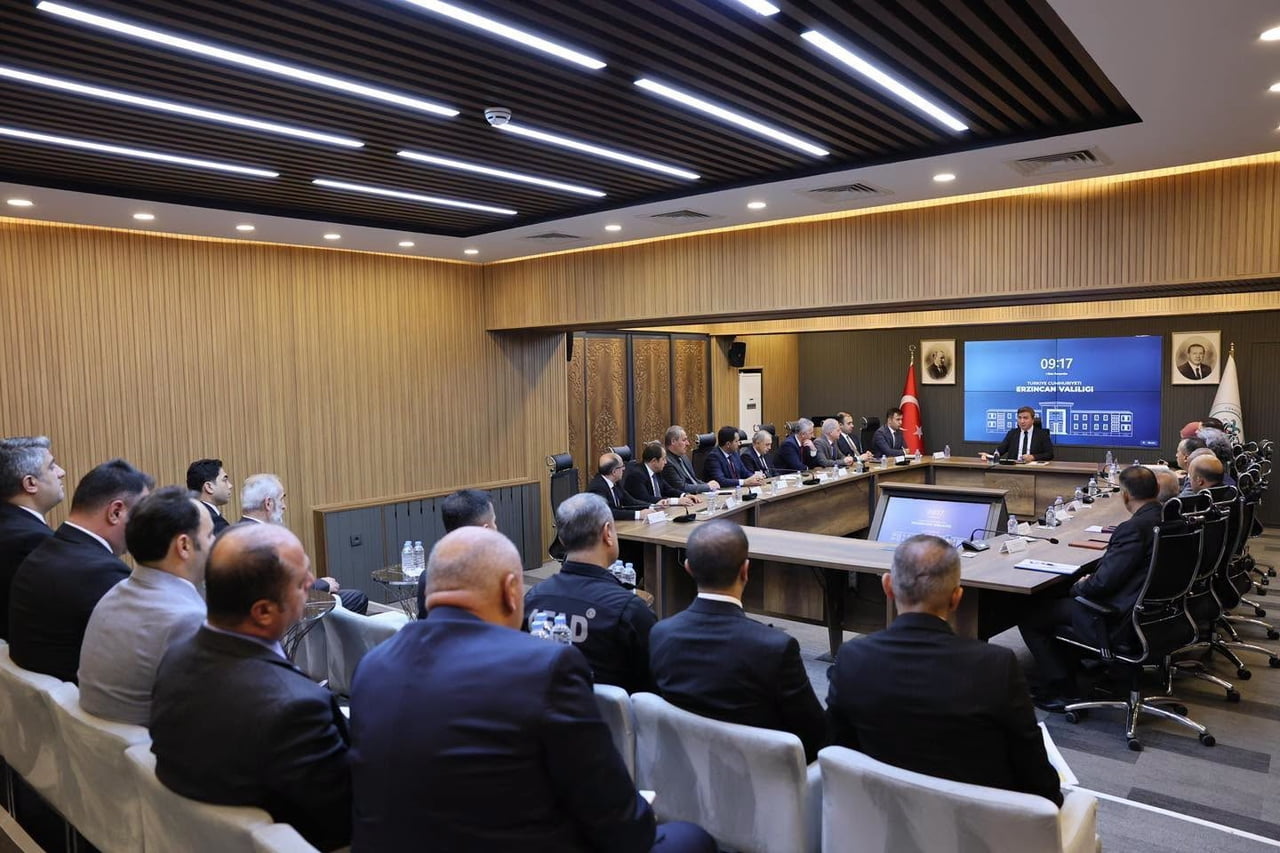 ERZİNCAN'DA 35. BİRİM AMİRLERİ TOPLANTISI YAPILDI