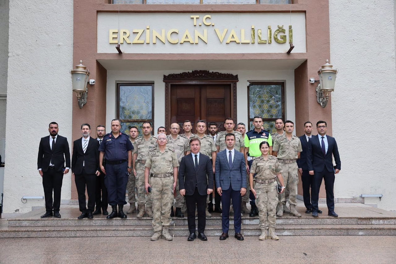 ERZİNCAN'DA GÜVENLİK VE ASAYİŞ TOPLANTISI GERÇEKLEŞTİRİLDİ