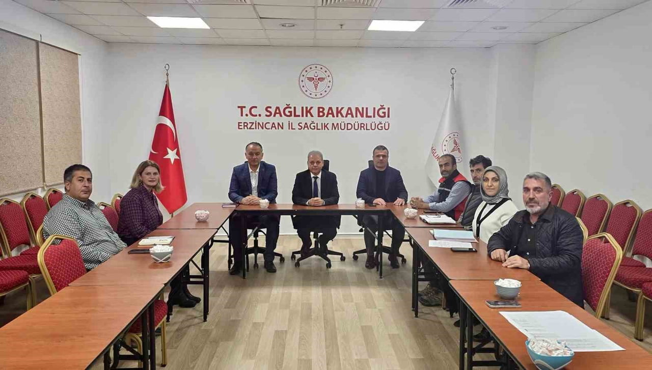 ERZİNCAN İL SAĞLIK MÜDÜRLÜĞÜNDE İŞ SAĞLIĞI VE GÜVENLİĞİ TOPLANTISI