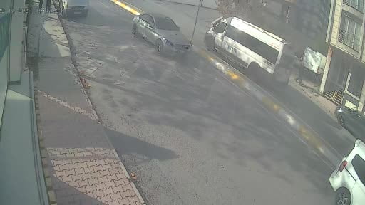 Esenyurt'ta feci kaza kamerada