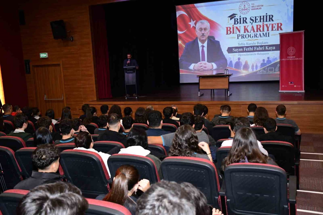 ESKİŞEHİR'DE BİR ŞEHİR, BİN KARİYER' PROJESİ KAPSAMINDA MİLLİ EĞİTİM BAKANLIĞI (MEB) TEFTİŞ KURULU...