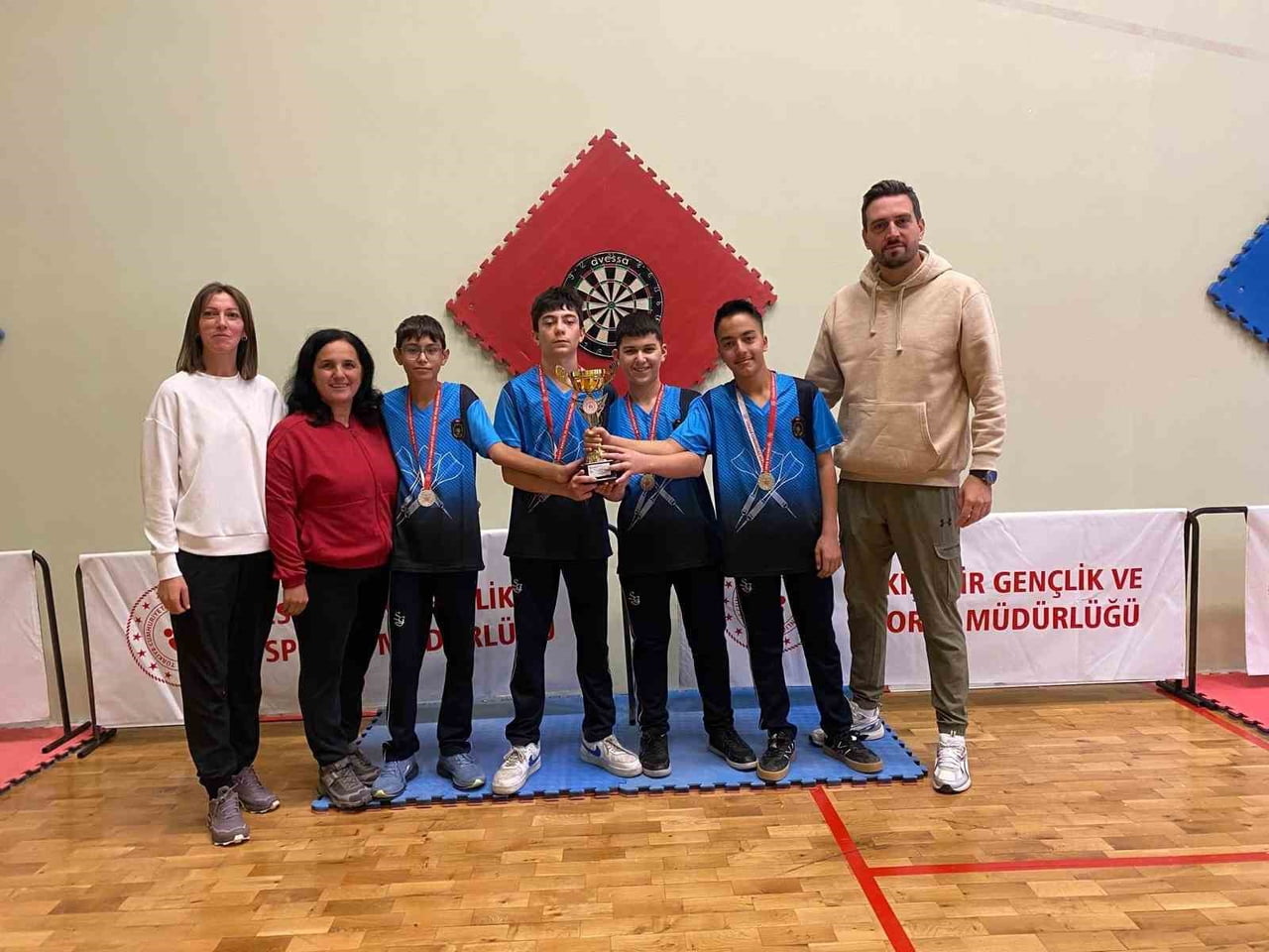 ESKİŞEHİR'DE DÜZENLENEN 2026-2027 EĞİTİM-ÖĞRETİM YILI OKUL SPORLARI DART YILDIZ ERKEK MÜSABAKALARI...