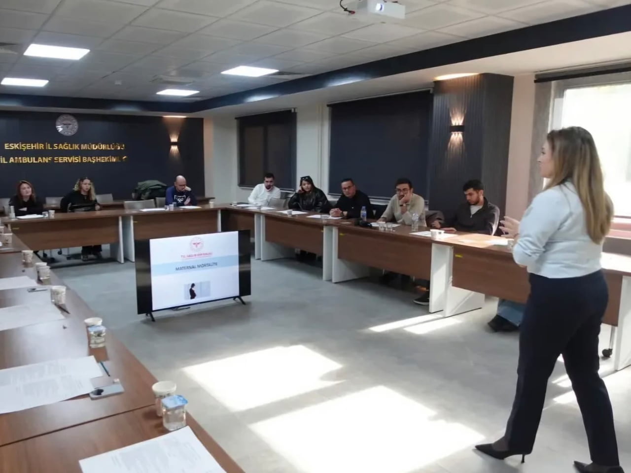 ESKİŞEHİR İL AMBULANS SERVİSİ BAŞHEKİMLİĞİ TARAFINDAN SAĞLIK PERSONELİNE YÖNELİK DÜZENLENEN...