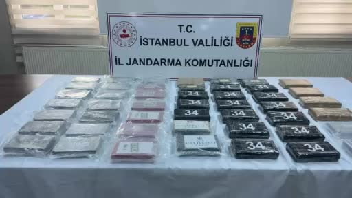 Eyüpsultan’da araçta 50 kilogram uyuşturucu ele geçirildi