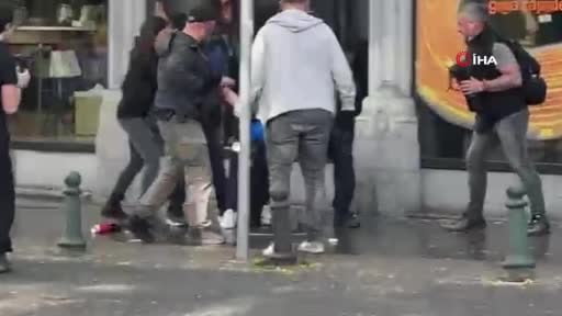 Fransa'da başlayan ve Belçika'ya sıçrayan öğrenci protestoları yeniden alevlendi. Çıkan olaylarda...