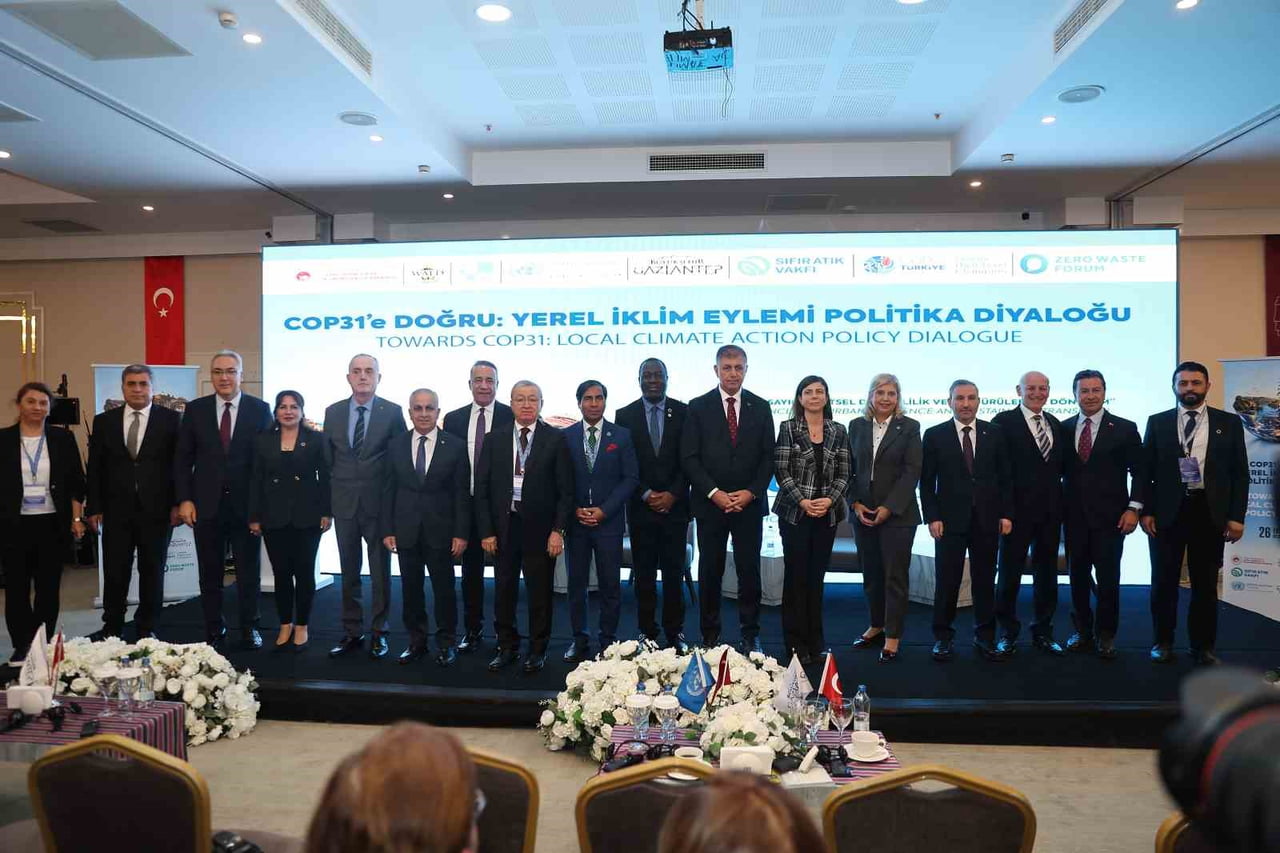 GAZİANTEP, ANTALYA’DA DÜZENLENECEK COP31 ÖNCESİNDE YEREL YÖNETİMLERİN İKLİM MÜCADELESİNDEKİ ROLÜNÜ...