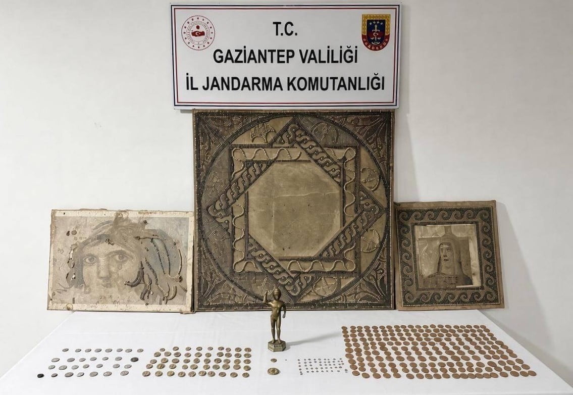GAZİANTEP’TE TARİHİ ESER DOLANDIRICILI OPERASYONU: 1 GÖZALTI