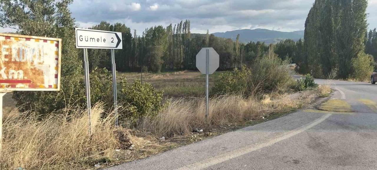 GEDİZ İLÇESİNE BAĞLI GÜMELE VE ALTINKENT KÖYLERİNİN GİRİŞİNDEKİ YOL GÜVENLİĞİ EKSİKLİKLERİ...