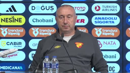 Göztepe Teknik Direktörü Stanimir Stoilov, Fenerbahçe karşılaşmasında çok değerli bir galibiyet...