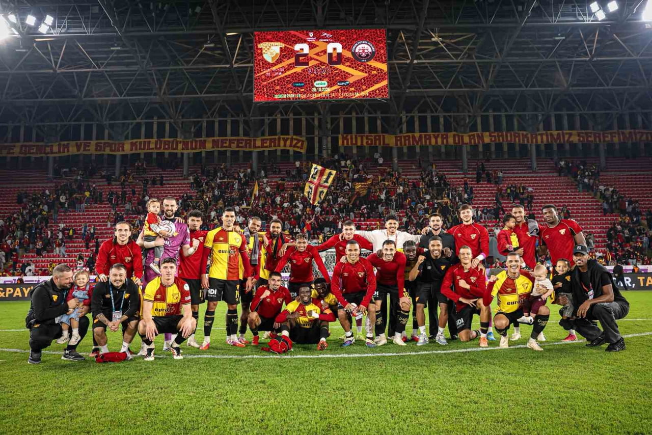 GÖZTEPE, TRENDYOL SÜPER LİG’İN 9. HAFTASINDA SAHASINDA ÇORUM FK’Yİ MAĞLUP EDEREK ÜST ÜSTE ÜÇÜNCÜ...