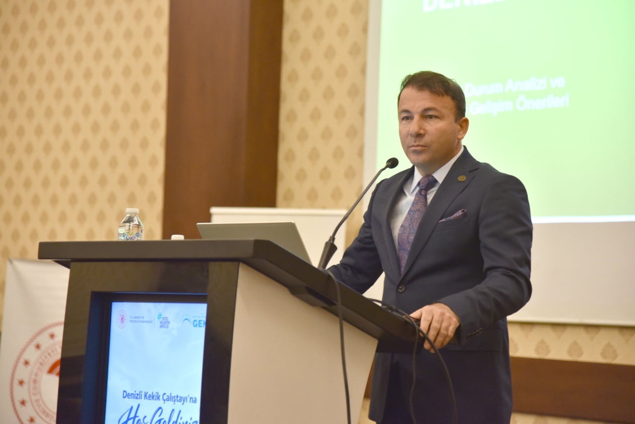 GÜNEY EGE KALKINMA AJANSI (GEKA) TARAFINDAN DÜZENLENEN DENİZLİ KEKİK ÇALIŞTAYI’NDA, TÜRKİYE KEKİK...