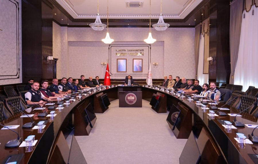 HATAY VALİSİ MUSTAFA MASATLI BAŞKANLIĞINDA GEDAŞ DEĞERLENDİRME TOPLANTISI...