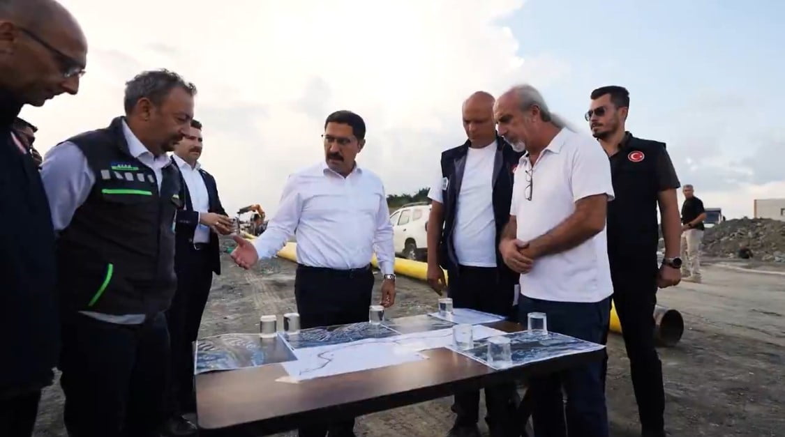 HATAY VALİSİ MUSTAFA MASATLI, DEFNE KOÇÖREN MAHALLESİ TOKİ KONUTLARI BÖLGESİNDEKİ YOL YAPIM...