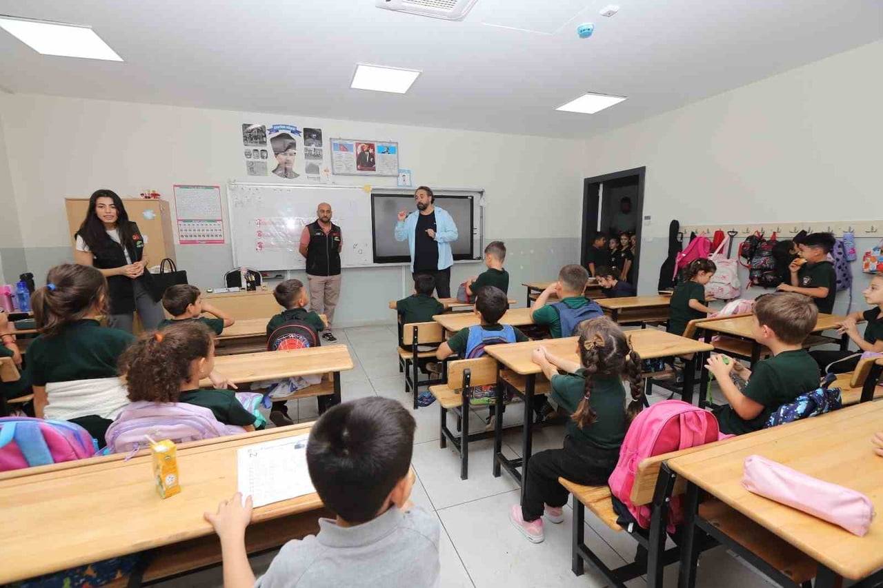 HATSU EKİPLERİ, ANTAKYA SERİNYOL İLKOKULU ÖĞRENCİLERİNE SU TASARRUFU VE SU KAYNAKLARININ...