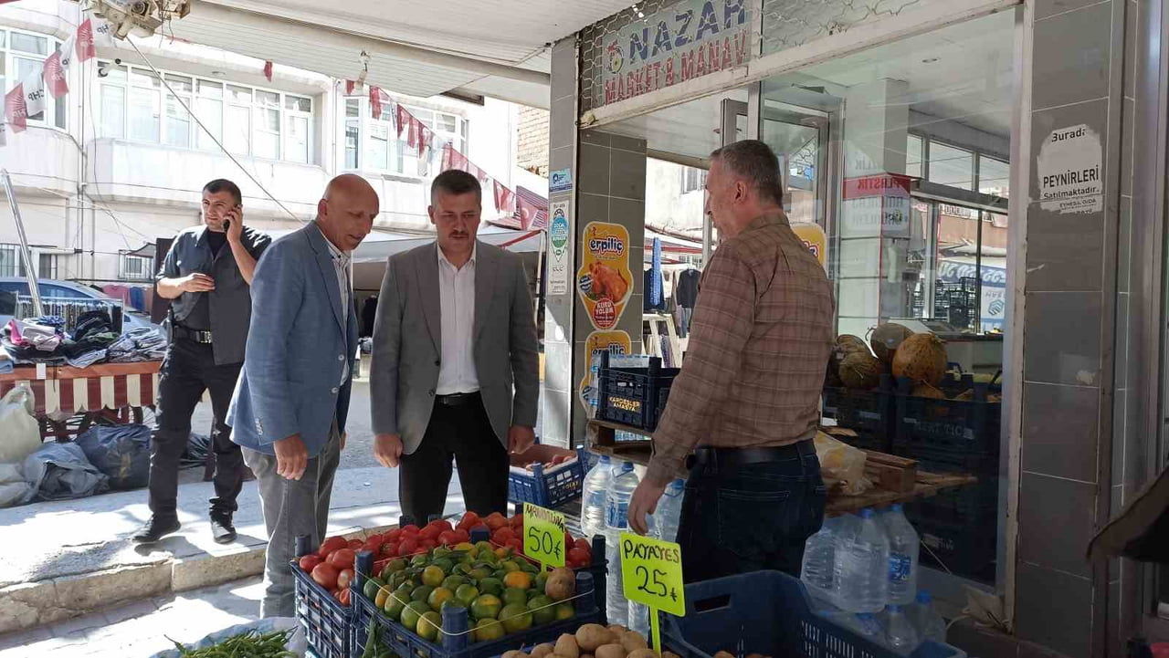 HAVZA KAYMAKAMI SERİN’DEN SELDEN ETKİLENEN ESNAFA ZİYARET