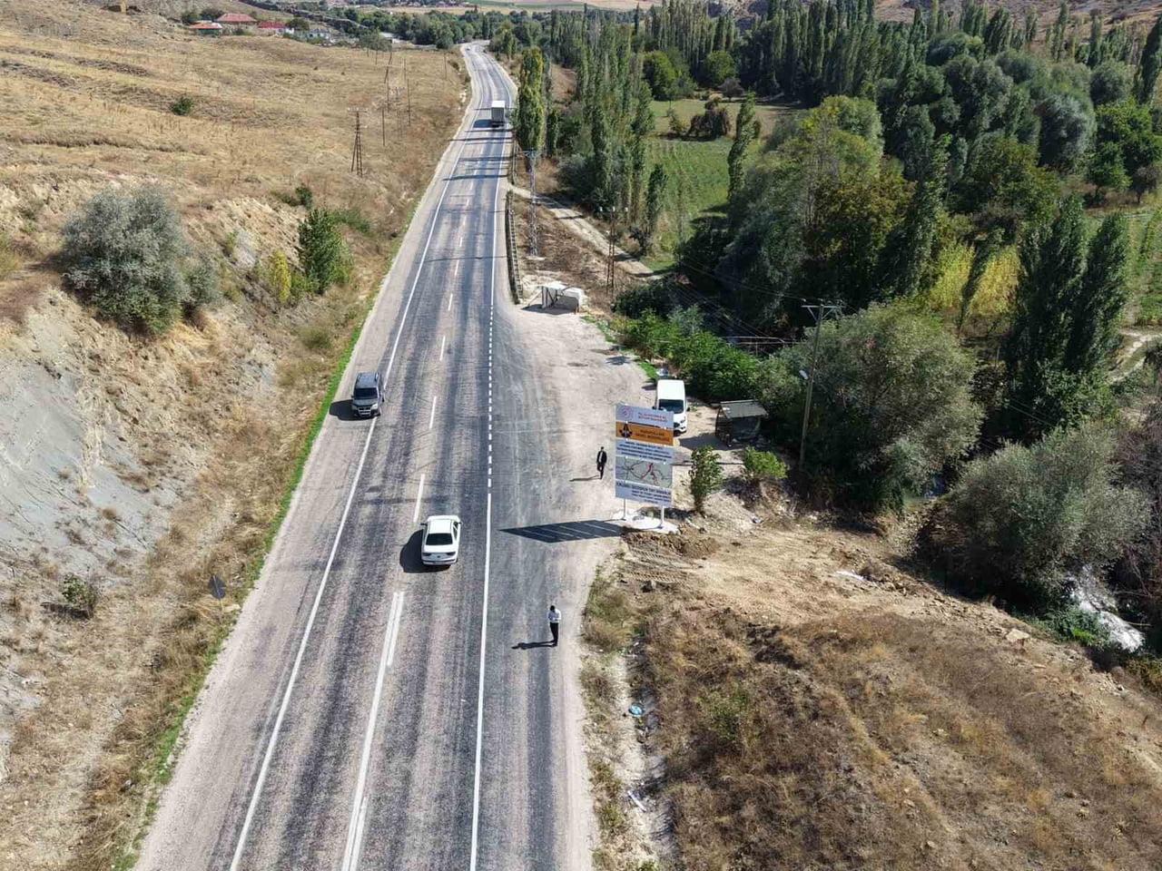 HAYMANA-POLATLI YOLUNUN BÖLÜNMÜŞ YOL STANDARDINA KAVUŞTURULMASI İÇİN BÖLGEDE TEKNİK ÖLÇÜM VE...