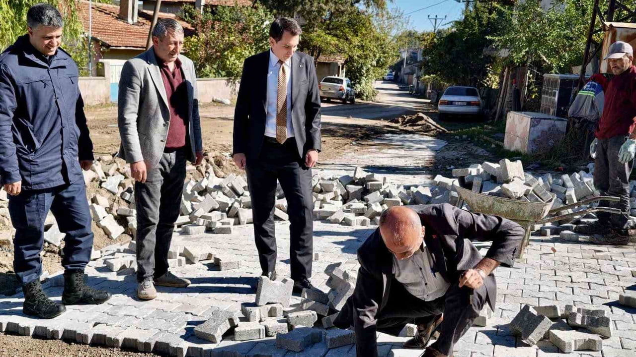 HİSARCIK KAYMAKAMI ATAM, 5 KÖYDEKİ ÇALIŞMALARI YERİNDE İNCELEDİ