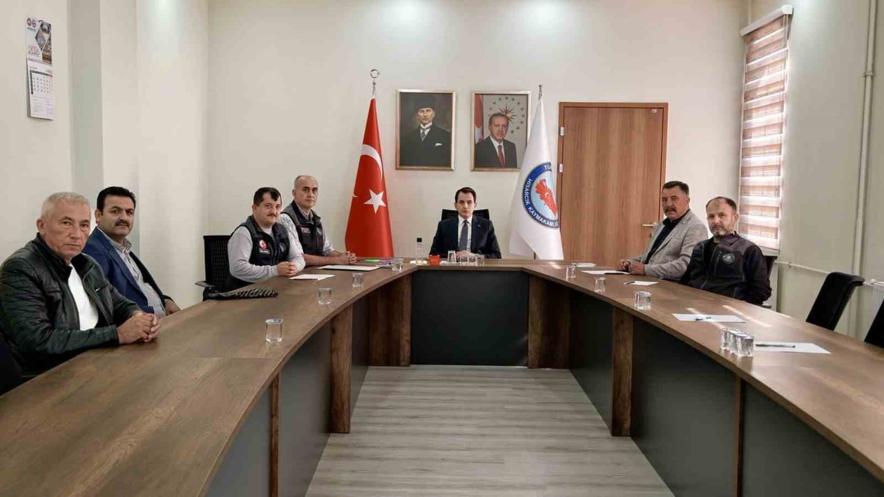 HİSARCIK KUTLUBEYLER KÖYÜNÜN İÇME SUYU İÇİN SONDAJ İHALESİ YAPILDI