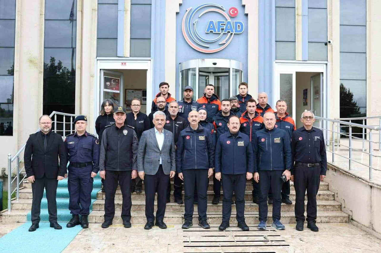 İÇİŞLERİ BAKAN YARDIMCISI DR. MEHMET CANGİR VE DÜZCE VALİSİ MEHMET MAKAS’IN KATILIMIYLA İL AFET VE...